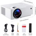 thumbnail image 3 of Miniproyector PONER SAUND 2024 mejorado con soporte 1080P 60 W, 3 of 7