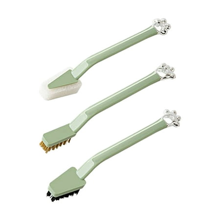 

Limei Gas Stove Gap Brushes 3Pcs/Set Rust Remover Dense Bristles Practical Home Gas Stove In-depth Small Gaps Brushes