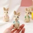 thumbnail image 3 of Tanding Rabbit Figurines Home Decoration Easter Decorations Table Ornaments Resin Spring Bunny Tabletop For Home Farmhouse Garden Outdoor Statues Lady Statue Outdoor Garden Statues And Figurines, 3 of 3