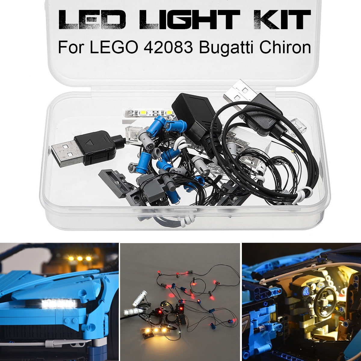 lego 42083 led