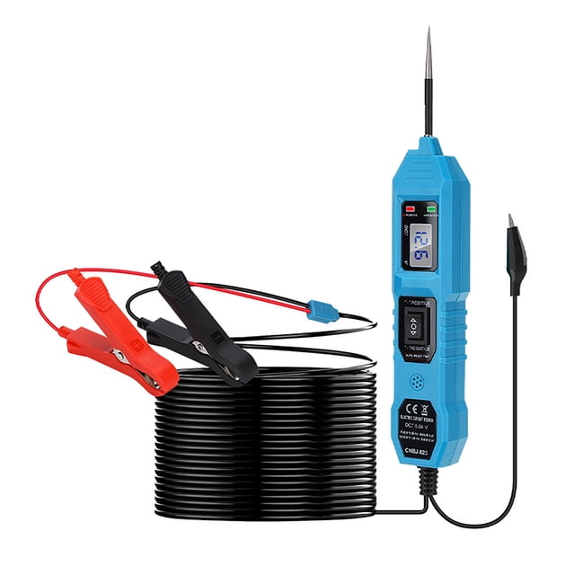 DC 3.5-36V Automotive Circuit Tester Digital Car Power Circuit Electrical Tester Probe Test Light Tools With LCD Voltage Display