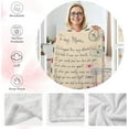 thumbnail image 4 of Birthday Gifts for Mom,Mom Birthday Gifts from Daughter,Gifts for Mom Birthday,to My Mom Blanket from Son,Lightweight Soft Warm Throw Blankets for Home Office Sofa Gifts for Mom Mother 60"x80", 4 of 6