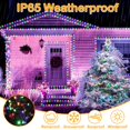 thumbnail image 4 of Luces de cadena navideñas Decute 300 LED, 32 m, impermeables IP55, 4 of 7