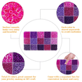 thumbnail image 4 of Cuentas de cristal para hacer joyas, formas facetadas, colores surtidos con caja contenedora, para arte y manualidades DIY, 4 of 5