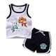 thumbnail image 3 of Conjunto de ropa para niños, camiseta de Pikachu para niño y niña, pantalones cortos, conjuntos de 2 uds., conjuntos de algodón para niñas pequeñas, ropa deportiva de la Patrulla Canina para niños, 3 of 5
