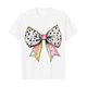 thumbnail image 1 of Camiseta de Cuello Redondo de Manga Corta de la Mujer, Top de Moda para Invierno Y Primavera Impresa de Navidad Casual 3/4, 1 of 7