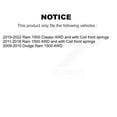 thumbnail image 2 of Transit Auto Front Strut and TOR Link Kit for Car Ram 1500 Classic Dodge - Left Right Side (Driver Passenger) KSS-106407, 2 of 2