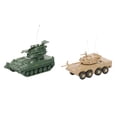 thumbnail image 2 of 2 Piezas 1:72 Escala Baoblaze Modelo de Tanque Simulación Coleccionable Ensamble el Tanque, 2 of 8
