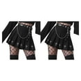 thumbnail image 1 of relayinert Jupe Plissée Fine Sans Perte Durable et Indéformable Taille en Polyester Élégant à Long Terme M 2Set, 1 of 6