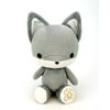 BellziÂ« Cute Gray Fox Stuffed Animal Plush Toy - Foxxi
