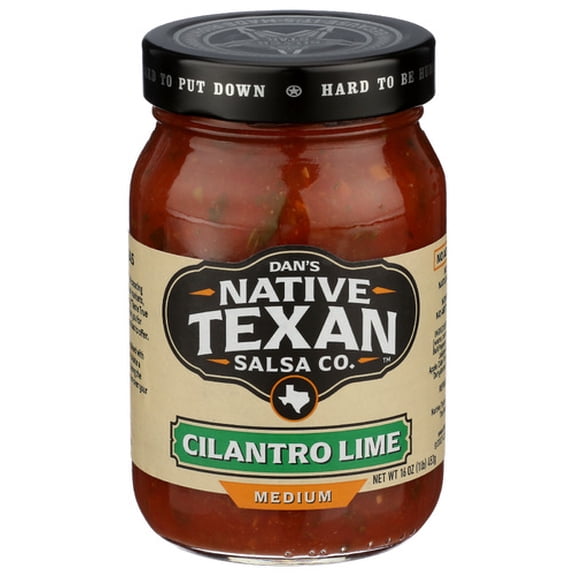 (Pack Of 6) Native Texan Salsa Cilantro Lime Medium 16 Oz