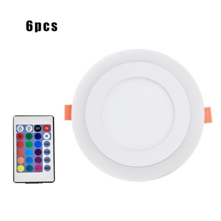 

Led Ceiling Down Light Rgb Remote Control Dimmable Portable For Home Bedroom