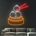thumbnail image 4 of Handmadetneonsign Dimsum Neon Sign, Dimsum Led Sign, Dimsum Led Light, Chinese Food Neon Light, 4 of 5