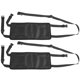 thumbnail image 4 of Juego de 2 soportes para cañas de pescar, para coche, con correa de gancho y bucle, ajustable, color negro, 4 of 14