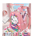 thumbnail image 3 of Mochila Escolar Infantil Viaje Bolsa Mochilas Para Ninas Primaria Xtellar Color Rosa, 3 of 3