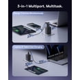 thumbnail image 4 of Cargador Baseus USB C de 100 W con 3 puertos para MacBook Pro/Air, iPad, 4 of 8