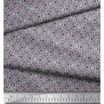 thumbnail image 2 of Soimoi Tissu Poly Georgette Tourbillon Petit Tissu Imprimé 1 Yard 42 Pouces de Large, 2 of 3