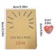 thumbnail image 4 of Juego de cartas para el Día de San Valentín | Intercambio de regalos de cristal en forma de corazón | Piedra preciosa pulida natural | Favor único con temática de rock | 8 Estilos | Accesorio, 4 of 8