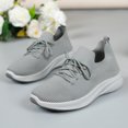 thumbnail image 7 of XIMIN Breathable Mesh Men's Non Slip Sneakers Lace-Up Design with Cushioned Arch Support Travel & Walking Simple Soild Color New Pattern Flat Sneaker, 7 of 7