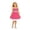 20Hot Pink24, variant on WERYOUNG Girls Dresses Sleeveless Crewneck Colorful Tiered Straps Back To School Dresses For Girls Kids Comfortable Sundress 3-4 Years