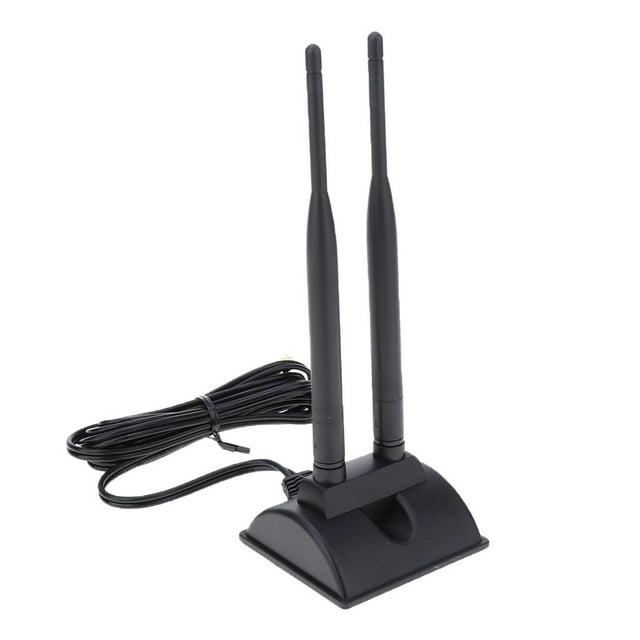 Interfaz Con Base Magnética + Base Magnética, Banda Dual 2 De 2.4GHz / Yotijar Antena de extensión de computadora