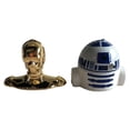 thumbnail image 1 of Star Wars R2-D2 Ensemble de Sel et Poivre en Céramique Sculptée et C-3PO, 1 of 2