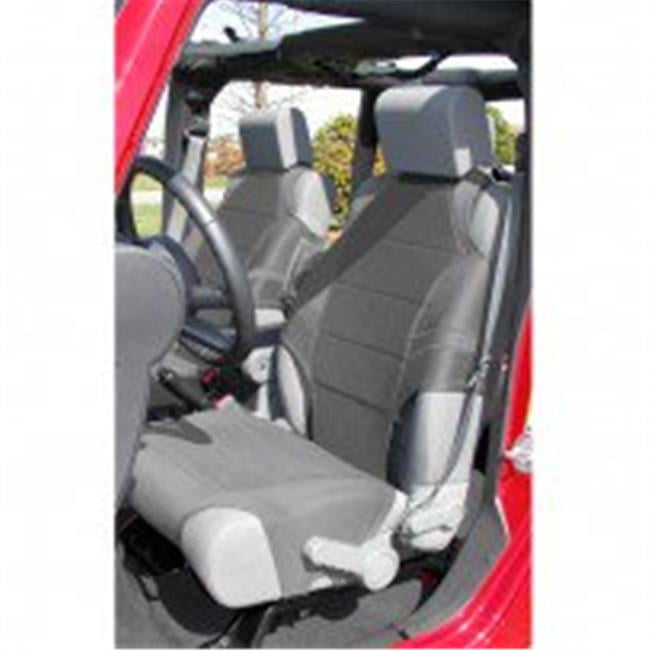 Rugged Ridge 13235 30 Neoprene Seat Protector Vests Black 07 14 Jeep Wrangler Jk