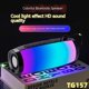thumbnail image 3 of Altavoz Bluetooth inalámbrico LED melodía deslumbrante luz de color impermeable al aire libre bajo (regalo creativo), 3 of 3