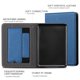 thumbnail image 3 of Funda CoBak para lector electrónico de 6" en cuero PU con función automática de reposo/activación, azul oscuro, 3 of 6