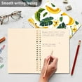 thumbnail image 5 of Banana and Leaves Ring Binder Notebook Journey Note Diary College Ruled Spiral Notebook Study Loose Leaf Paper A5 60 Pages, 5 of 8
