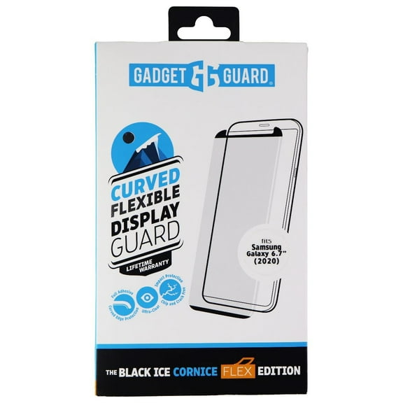 Gadget Guard Black Ice Cornice Flex Tempered Glass for Galaxy (S20 ) - Clear