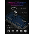 thumbnail image 3 of 11 Pro Phone Case Phone Case for iPhone 11 Pro Max Case,[ Military Grade ] 15ft. Drop Tested Protective Case with Magnetic Car Mount Ring Holder Stand Cover for iPhone 11 Pro Max - Blue, 3 of 12