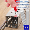 thumbnail image 4 of 120 Pcs 2.8 mm Solid Welder Pencil Refills for Carpenter Mark Pencils Deep Hole Mechanical Pencil, 4 of 8