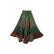 Mogul Women's Fashion Maxi Skirt Peasant Summer Gypsy Hippie Boho Chic Long Skirts