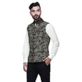 thumbnail image 2 of Atasi Fruits Casual Jacket For Men Printed Nehru Jacket Mens Wedding Indian Waistcoat Mandarin Blazer-XX-Large, 2 of 4