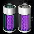 thumbnail image 2 of GJX 2026 New Bug Zapper for Indoor Outdoor,Rechargeable Mosquito Zapper with Led Light,Portable Electric Fly Traps,Mosquito Killer,Insect Pest Control for Home,Backyard,Patio,Camping,Fishing, 2 of 7