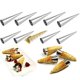 thumbnail image 1 of 6/12/24pcs Baking Cones Stainless Steel Spiral Croissant Tubes Horn bread Pastry making Cake Mold Cookie Dessert Baking Tool ZXH, 1 of 5