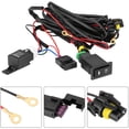 thumbnail image 1 of Kit de relé de fusibles de arnés de cableado de interruptor de encendido/apagado de luz antiniebla LED de coche Universal de 12V, 1 of 5