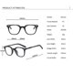 thumbnail image 5 of CHAO Gafas bloqueadoras de luz azul con lentes transparentes, gafas antifatiga ocular para hombres y mujeres, filtro para Pc, videojuegos, tableta, 5 of 5