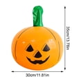 thumbnail image 2 of Inflatable Halloween Pumpkin Decorations 4 Pack Blow Up Halloween Decor for Indoor Outdoor Yard Lawn Party Use, 2 of 6