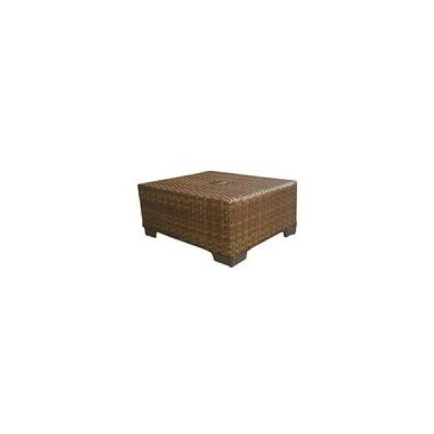 Outdoor Coffee Table With Umbrella Hole Walmart Com Walmart Com