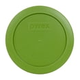 thumbnail image 3 of Tapa de almacenamiento de alimentos Pyrex 7200 PC para 2 tazas de plástico verde x4, 3 of 4