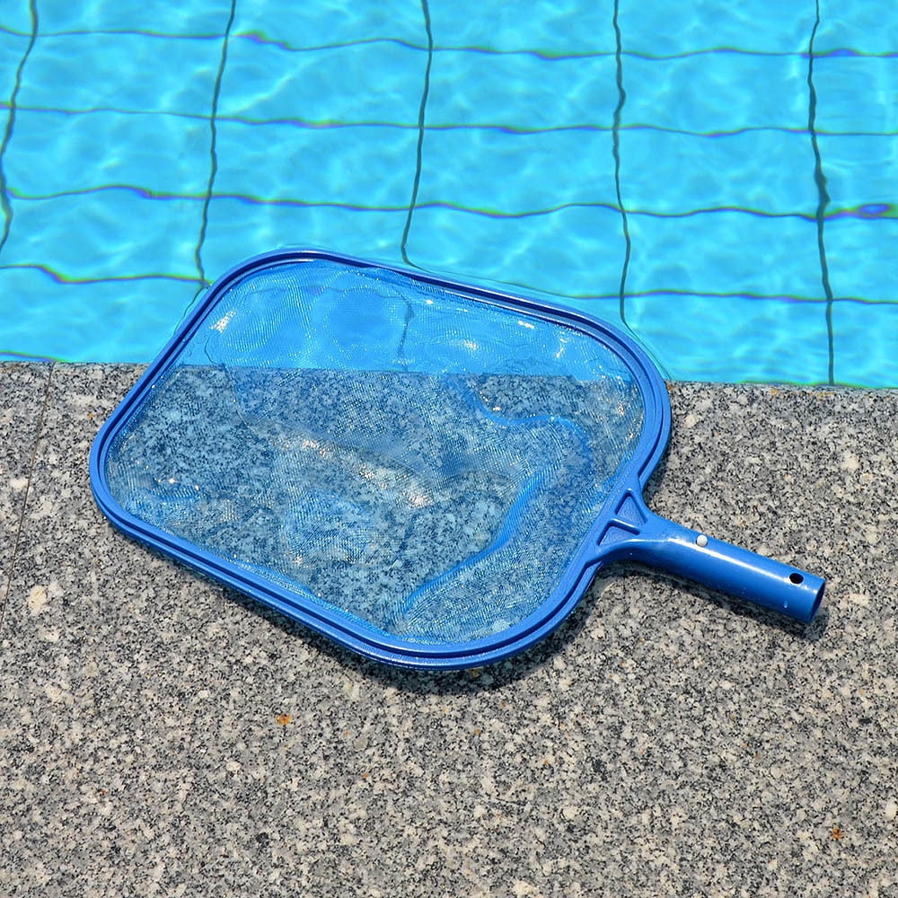 Heavy Duty Leaf Rake Mesh Frame Net Skimmer Cleaner Swimming Pool Spa Tool New 