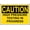 Warning Sign 1, variant on Caution High Pressure Testing in Progress Sign, 8"x12" Vintage Metal Wall Decor, Testing Alert Decor for Home Farm Bar Coffee Shop Club