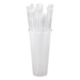 thumbnail image 2 of LXYFH Straw Under $15 1000Pcs Drinking Cap Plastic Straw Cap Plastic Transparent Drinking Cap Plastic, 2 of 9