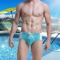 thumbnail image 2 of Ketyyh-chn99 Men's Swimwear Men's Swimwear Swim Briefs Bikini Board Surf Shorts Boxer Swimsuits Sky Blue,M, 2 of 5