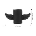 thumbnail image 2 of 2PCS Cable Protector Protector Cartoon Wing Charging Data Sync Cable Saver Black, 2 of 4