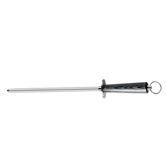Sharpening Rod, Cross-Border High Carbon Steel, Black and Colored Wood, Knife Sharpening Tool, Kitchen Tool, High Hardness, for Butcher's Use