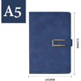 thumbnail image 4 of Cuaderno con tapa de papel A5200 páginas, papel grueso de alta calidad, ideal para oficina, hogar, escuela, trabajo (azul oscuro) Sailing Electrónica, 4 of 5