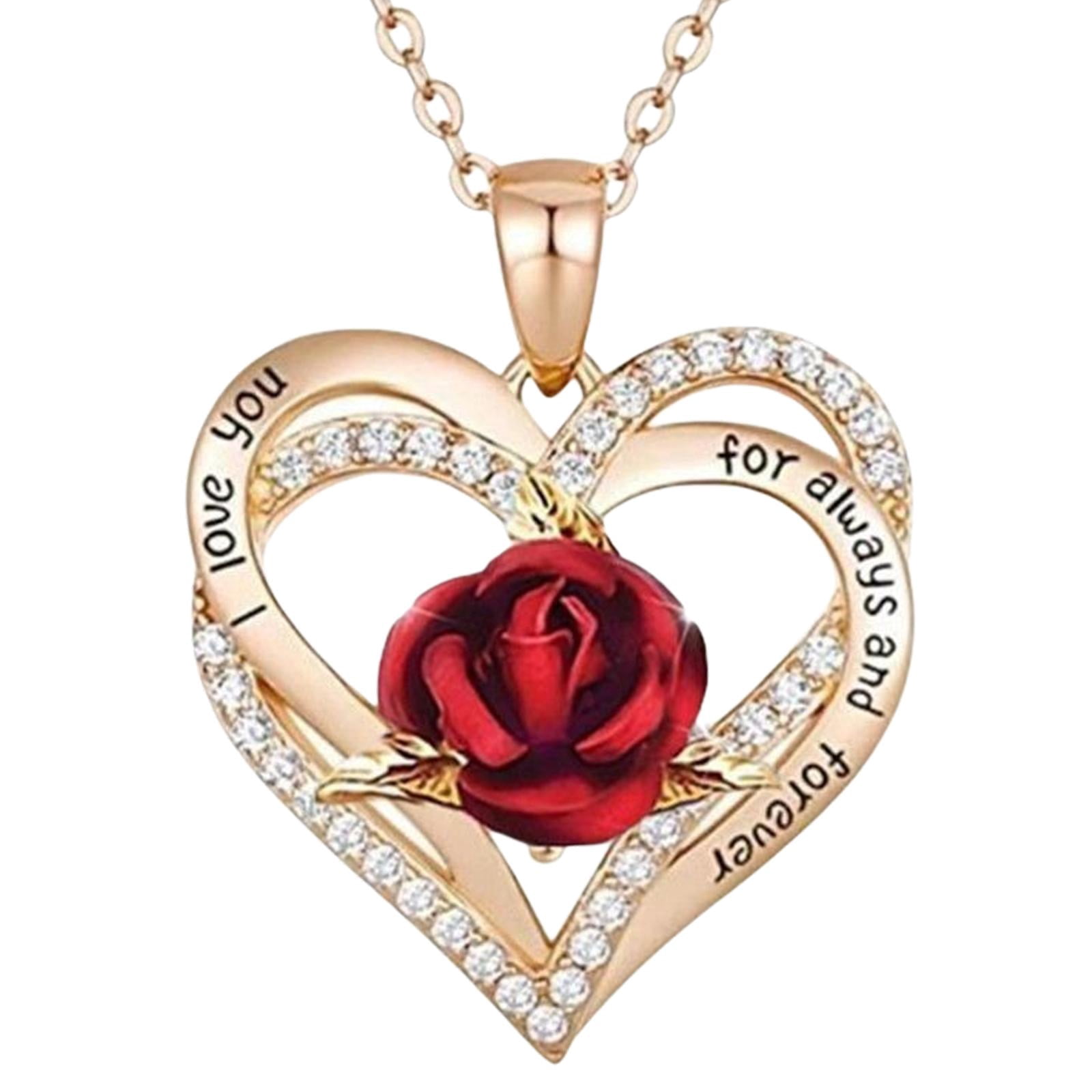 Couple Love Crystals Flower Heart 